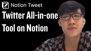 Notion Tweet interview preview