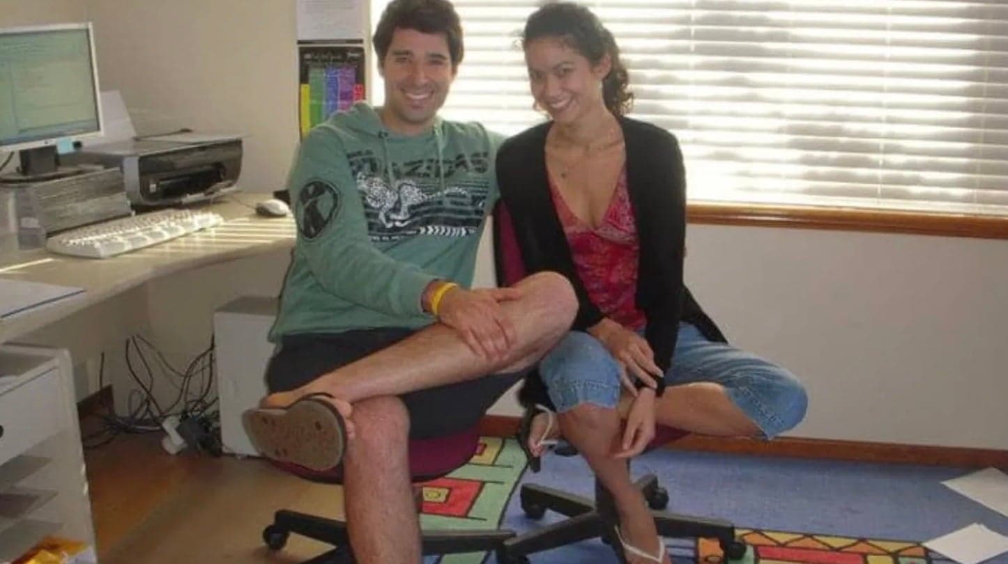 Founders of Canva Melanie Perkins and Cliff Obrecht