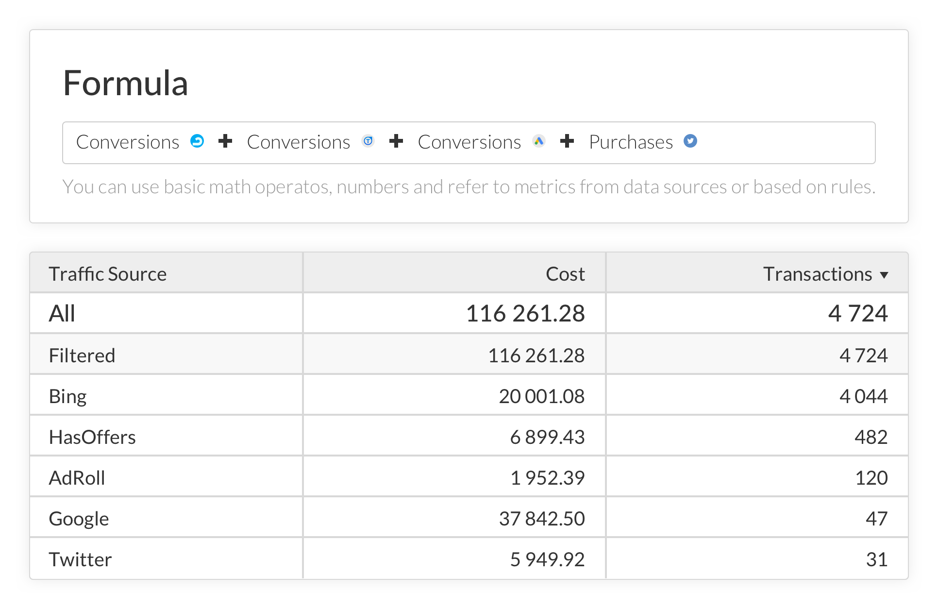 Funnel.io feature #2