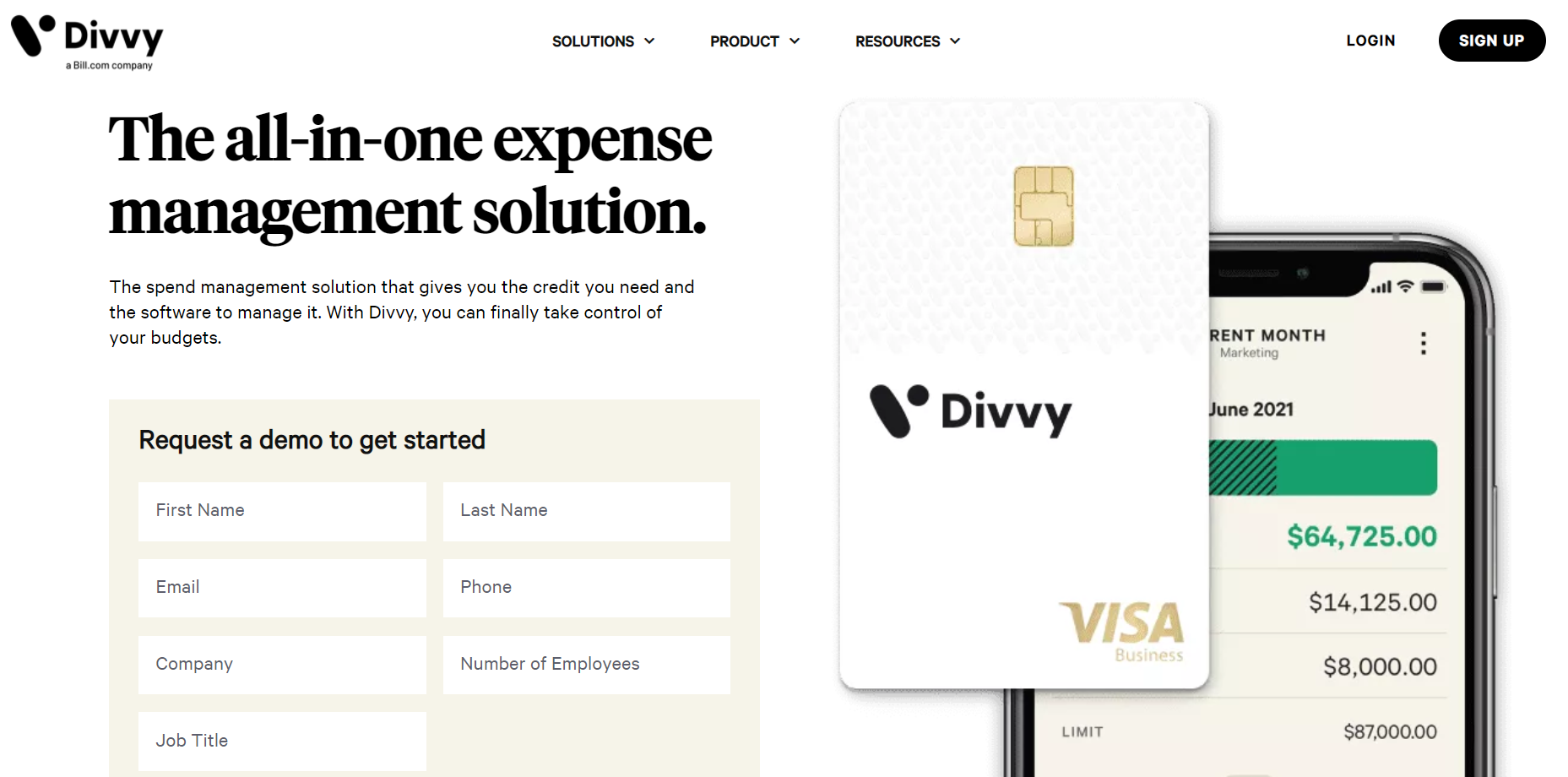 Divvy - saas finance