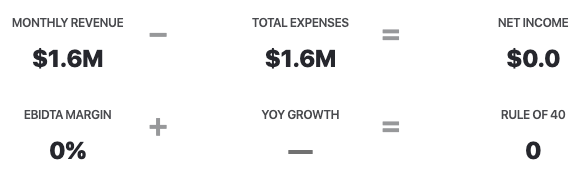 Typeform revenue vs expenses 2020