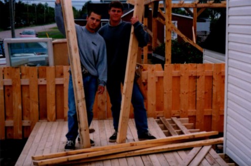 Dan and his brother Pierre