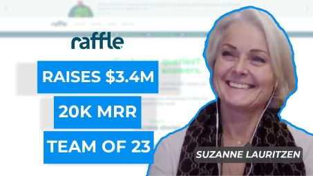 Raffle.ai raises $3.4M 20K MRR with Team of 23