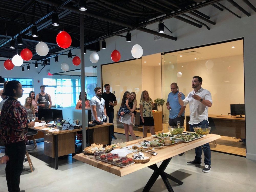 Photo from the Ubiweb Office Launch Party