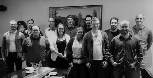 A photo of the BillBee Team in 2019.
