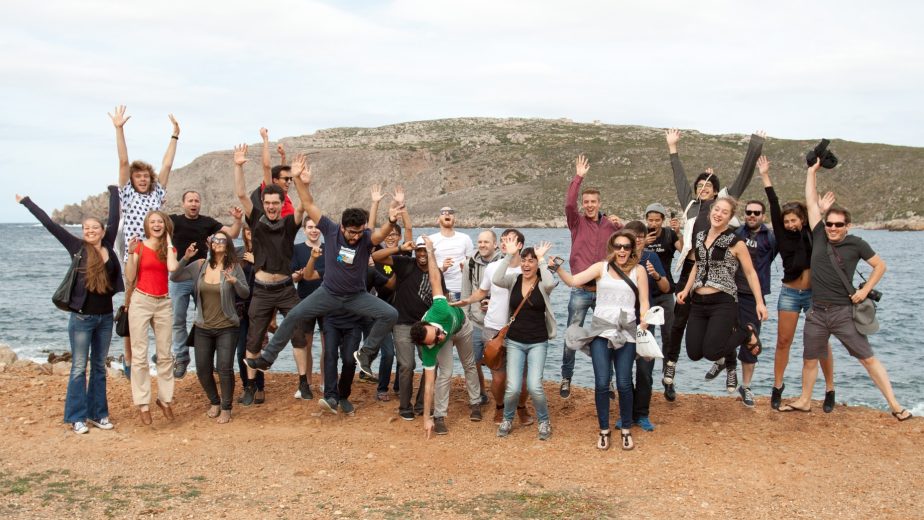 A photo of the doist team.