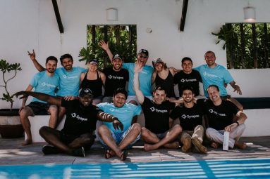 A photo of the Synapse team