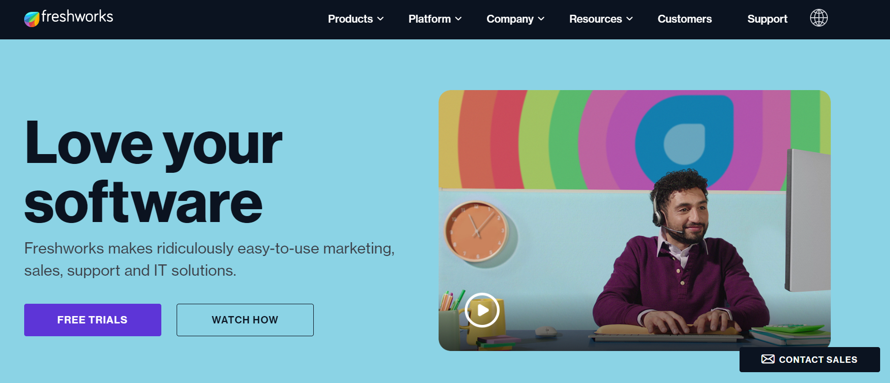 saas examples - freshworks