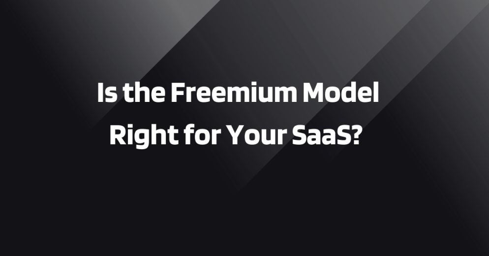 Is the Fremium Model Right for Your SaaS??