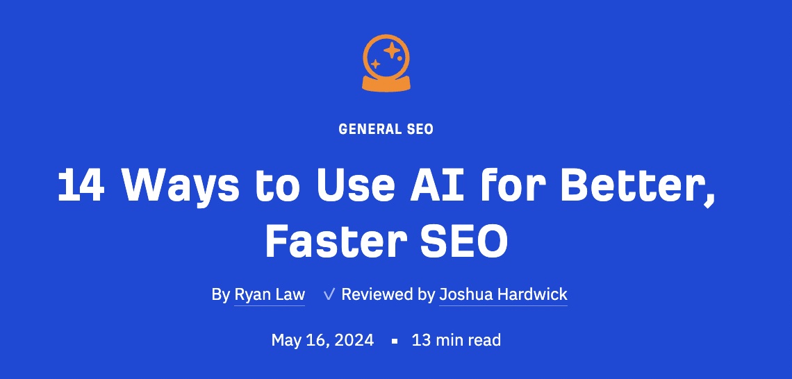 AI for Ahrefs