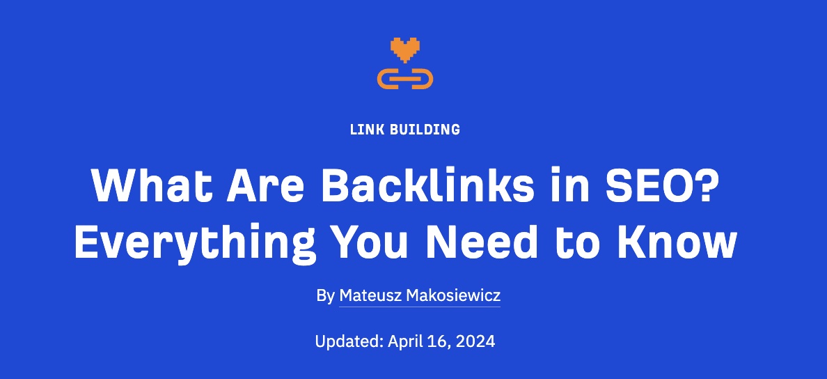 Educational Blog post by Ahrefs