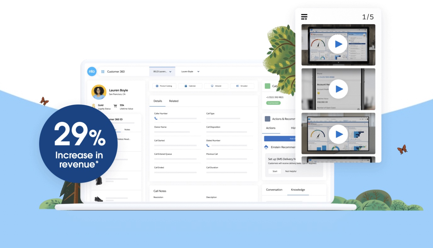 Customer support salesforce