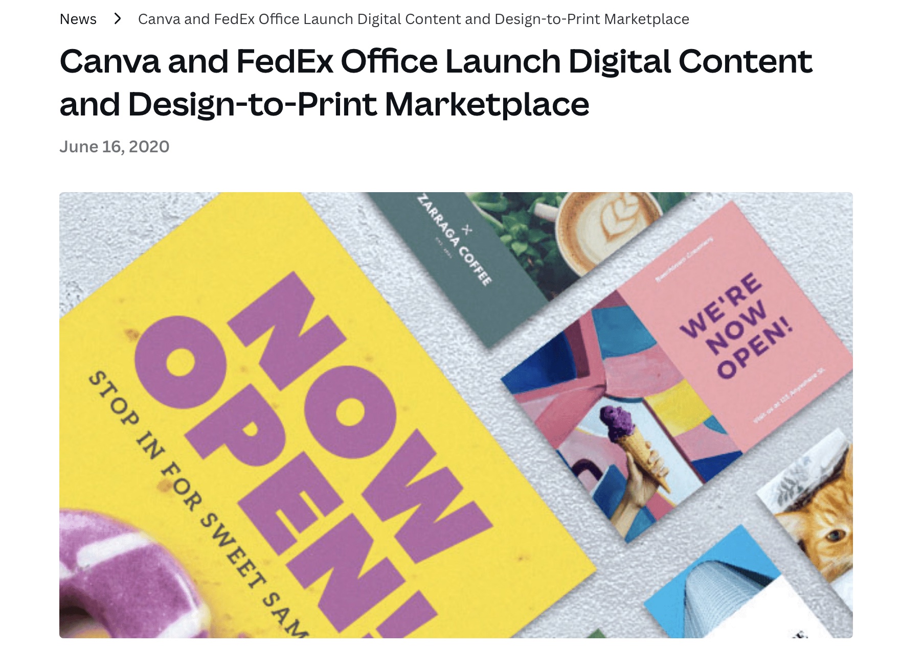 Canva and FedEx