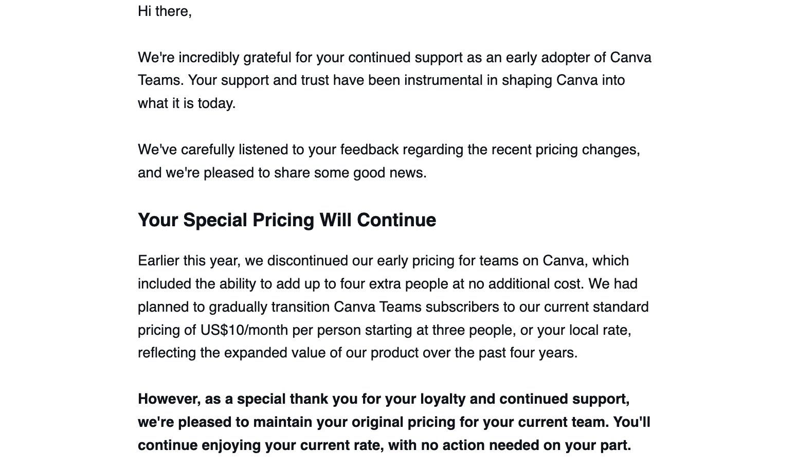 My email from Canva