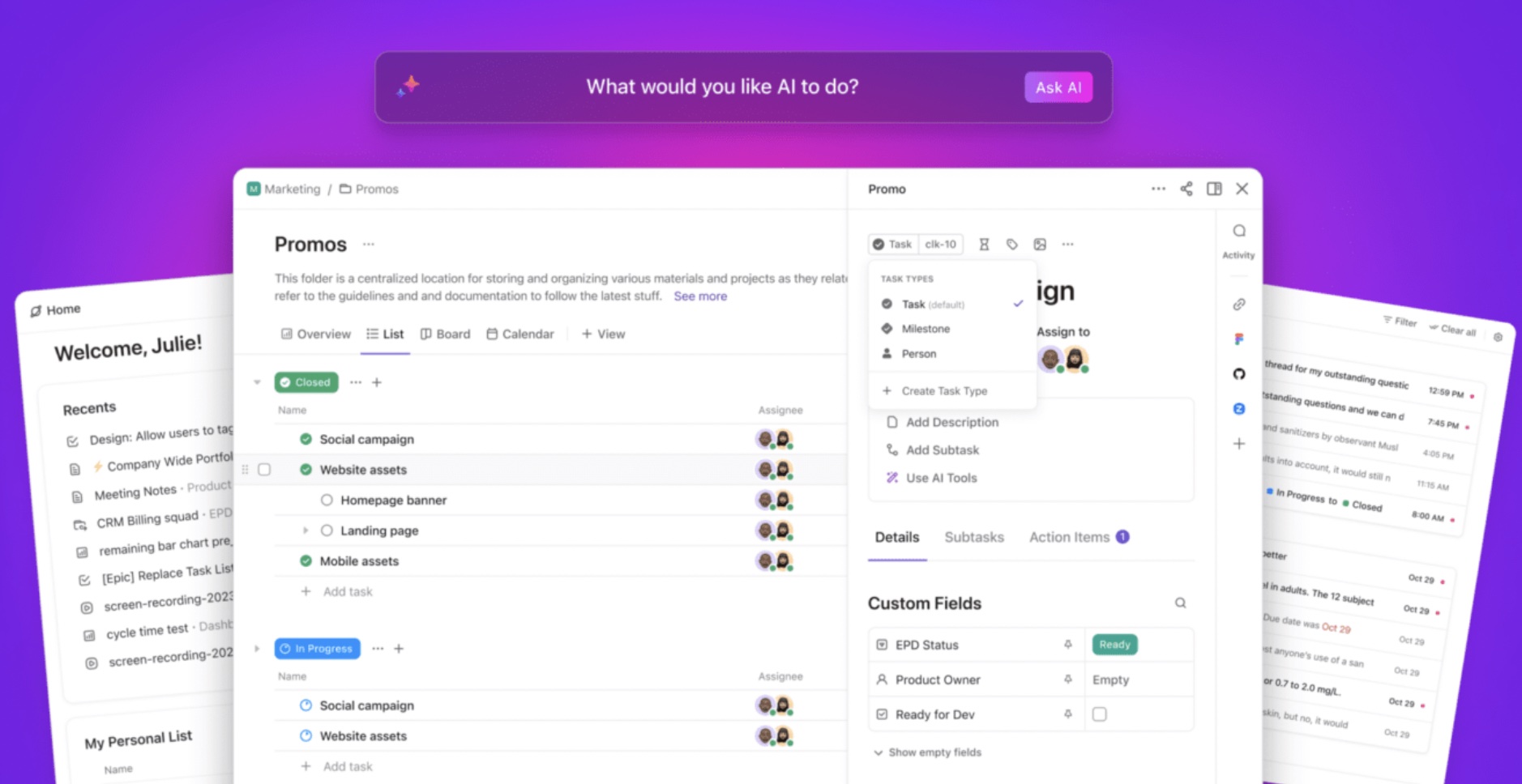 ClickUp AI