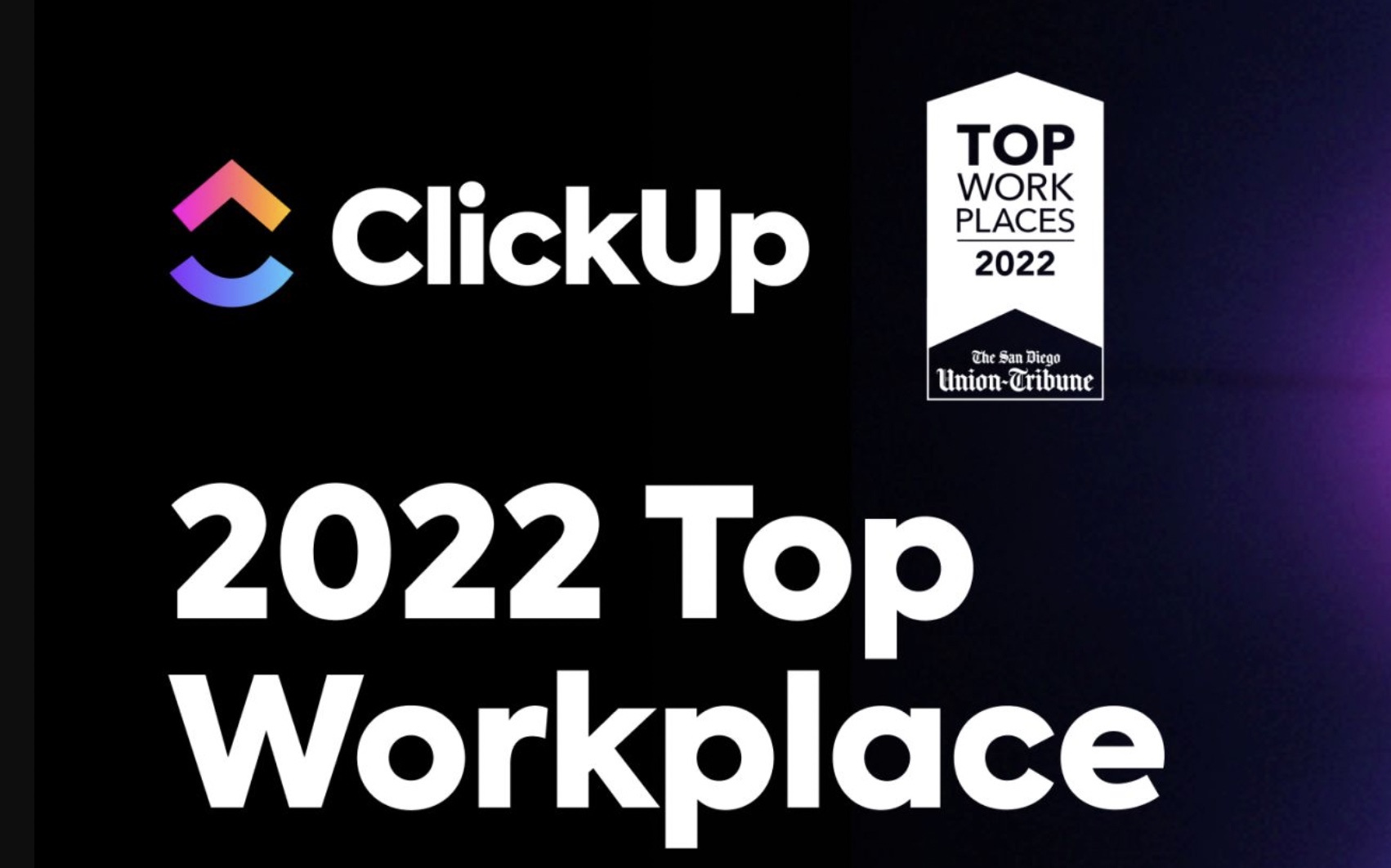 ClickUp Top Work Place