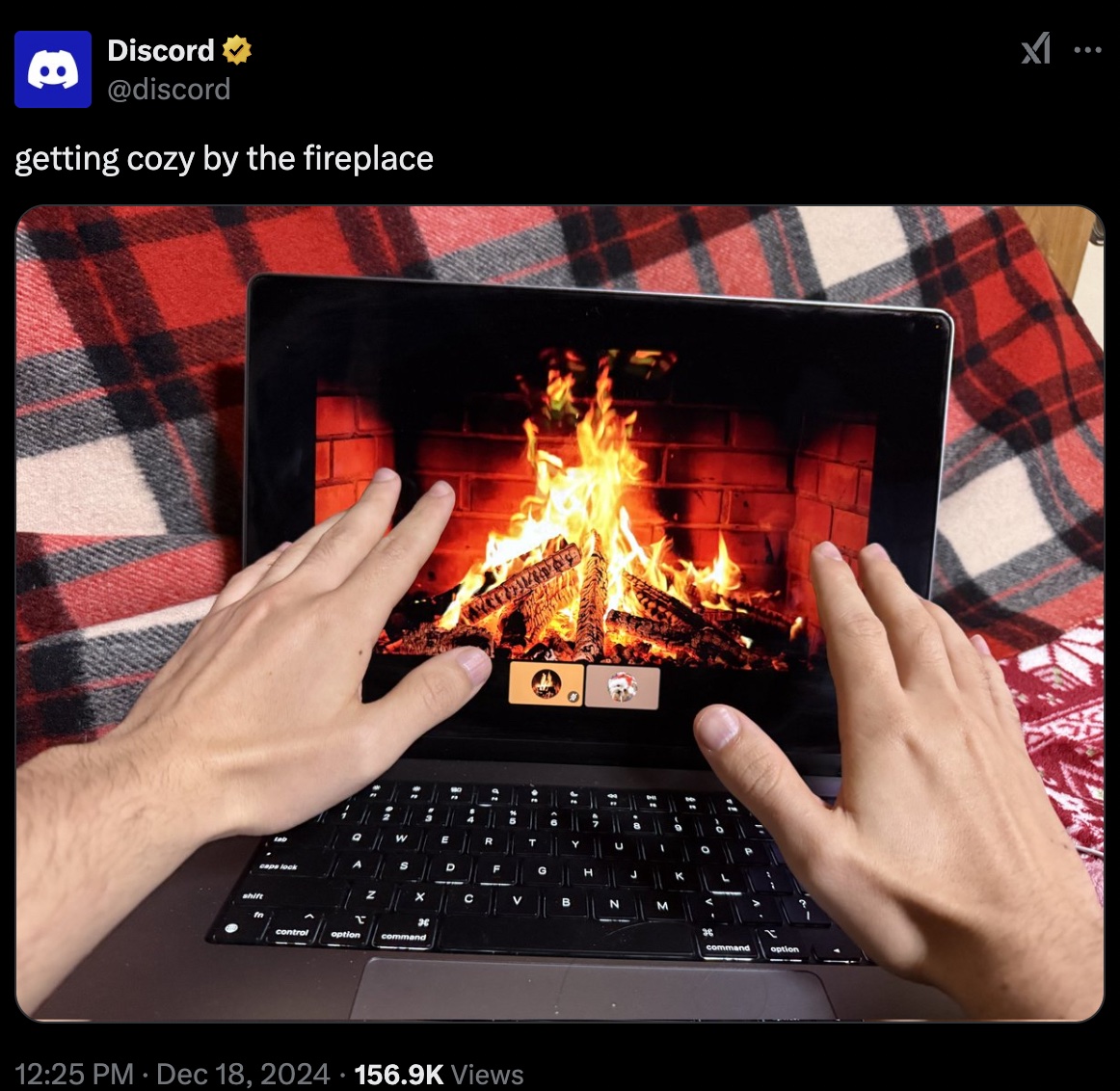 Discord's X Post