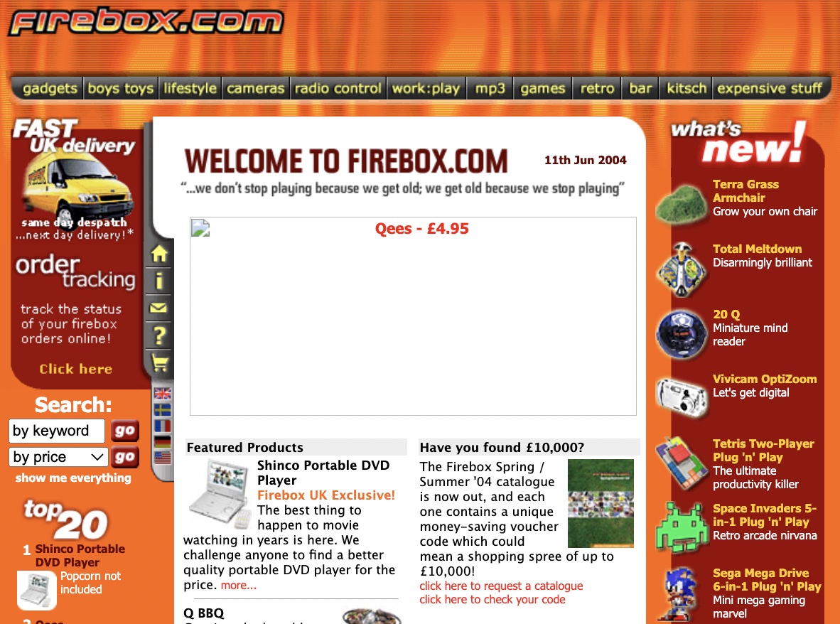 Firebox.com in 2004