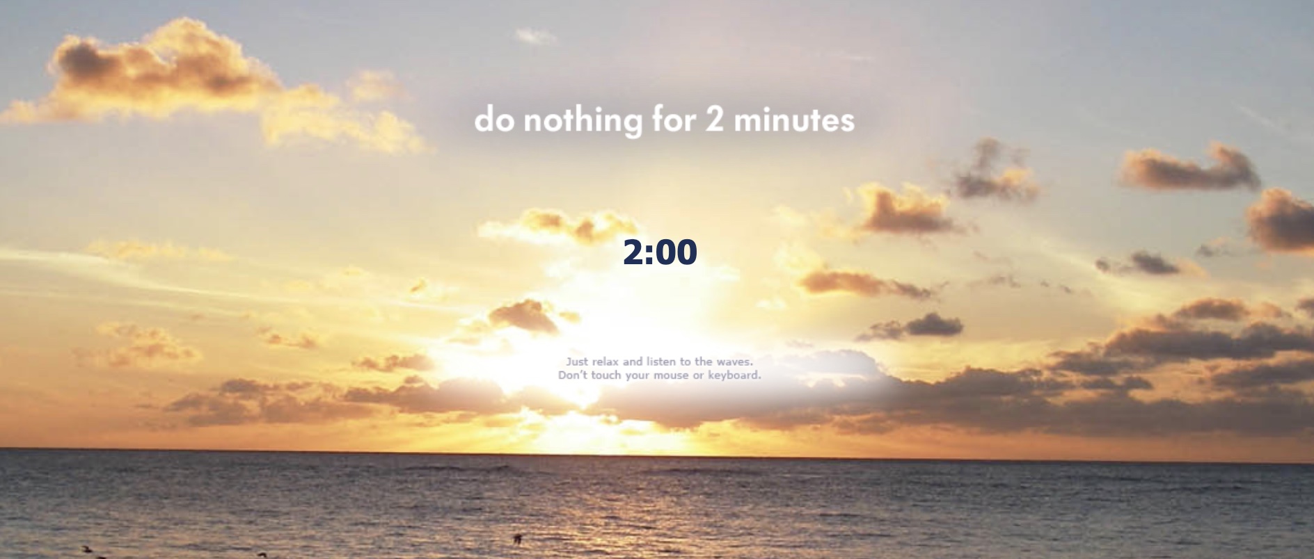 donothingfor2minutes.com