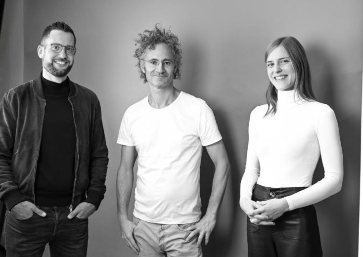 CEO Alex Karp, Jan Hiesserich and Paula Cipierre