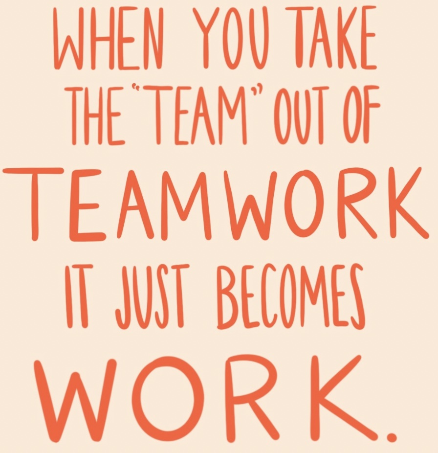 HubSpot Instagram Post regarding teamwork