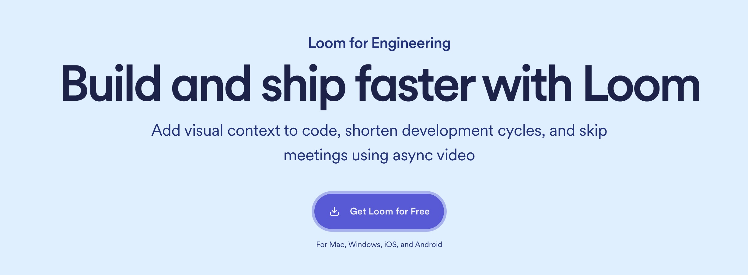 Loom's blog on building with loom