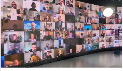 Gallery of founders on one of Nathan's monthly webinars