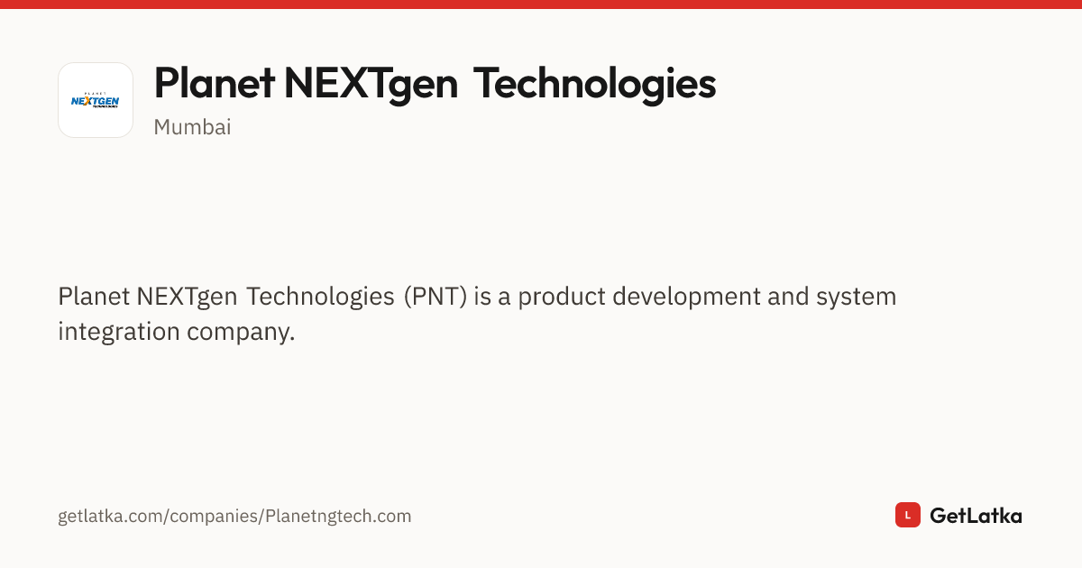 Planet NEXTgen Technologies Profile (2026)