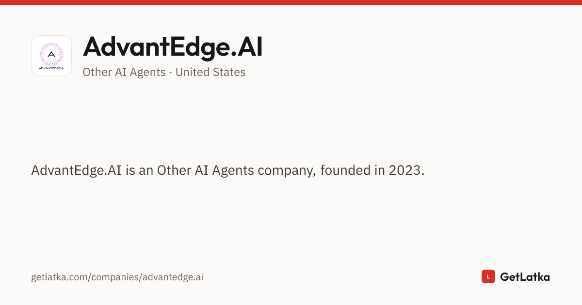 AdvantEdge.AI Revenue, Valuation & Funding (2026)
