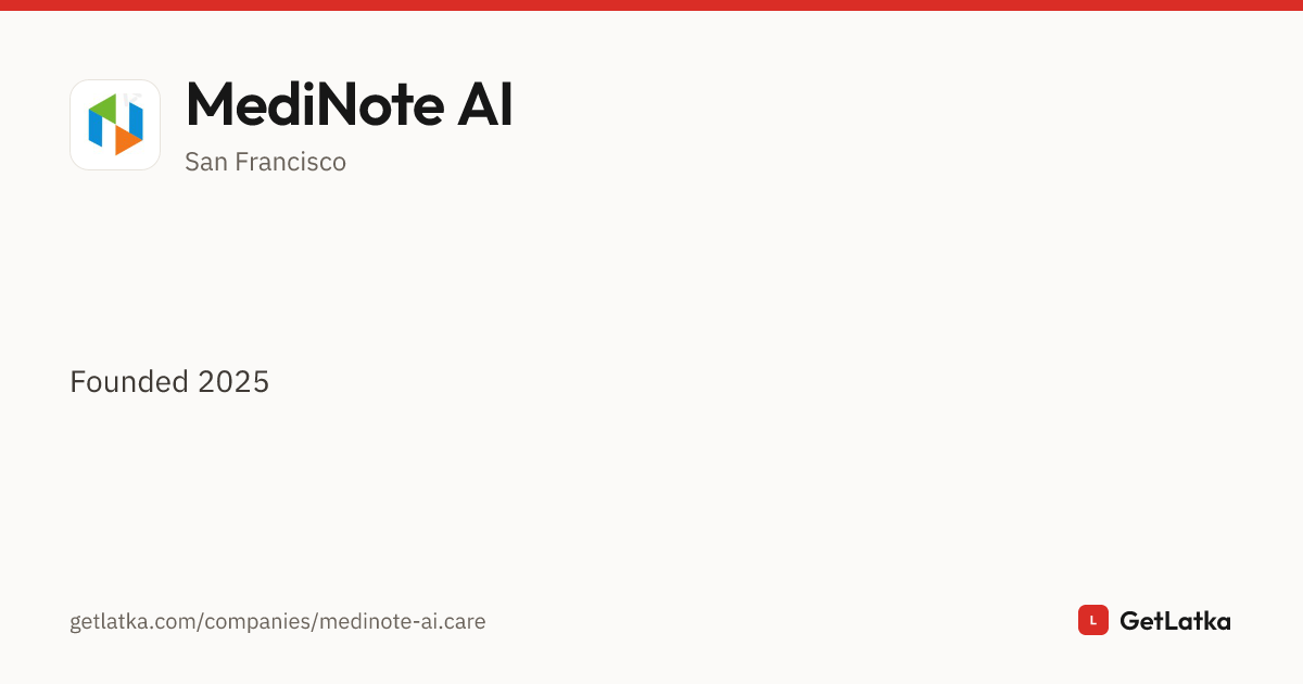 MediNote AI Revenue, Valuation & Funding (2026)