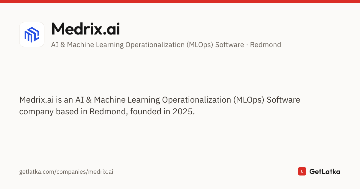 Medrix Medrix.ai Revenue, Valuation & Funding (2026)