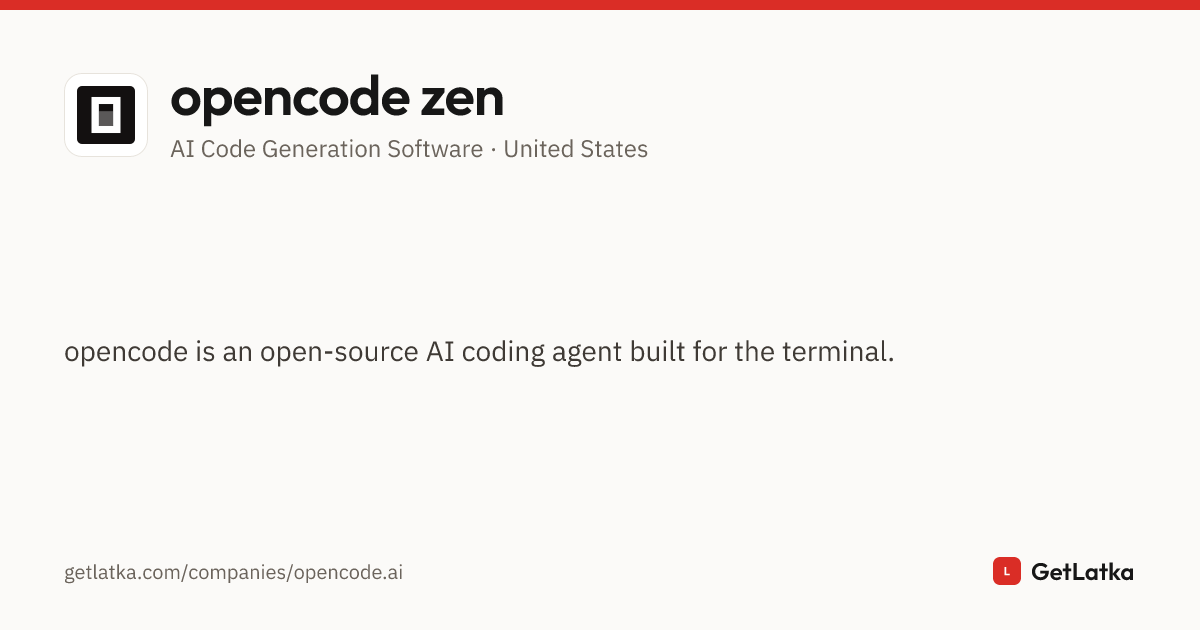 opencode zen Revenue, Valuation & Funding (2026)