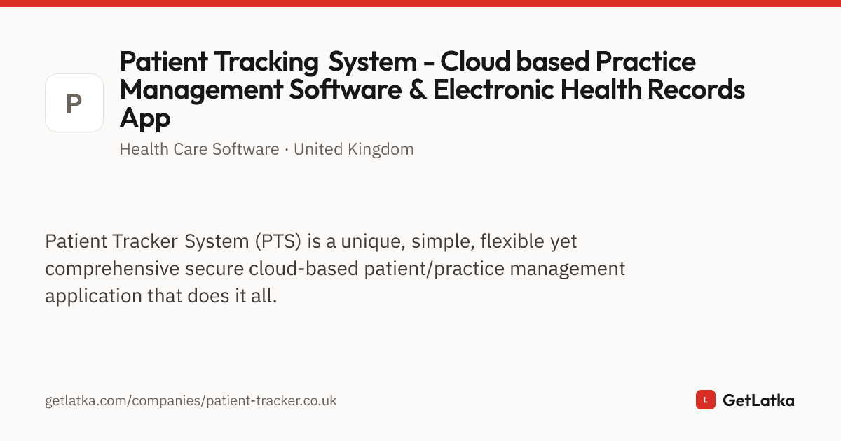 Patient Tracking System - Cloud based Practice Management Software ...