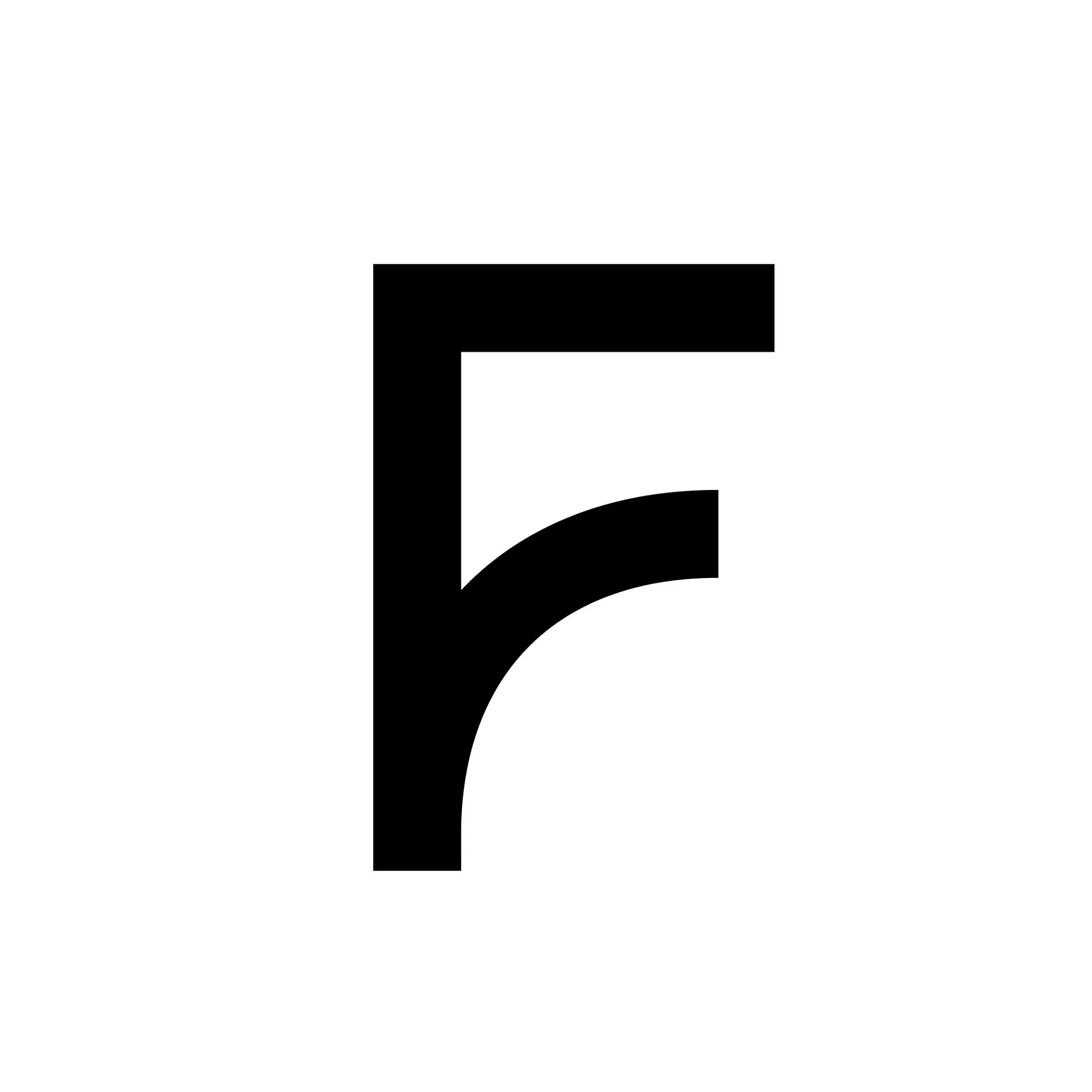 F logo