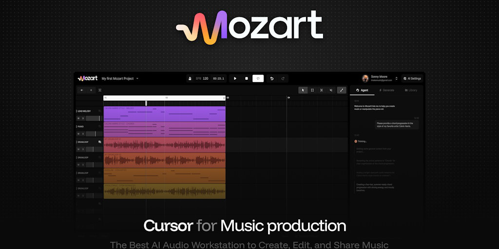 Mozart AI v0.5 logo