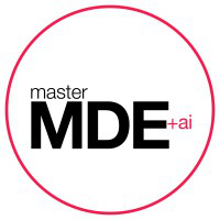 Master Digital Exhibit MDE+ai logo