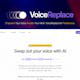 VoiceReplace logo