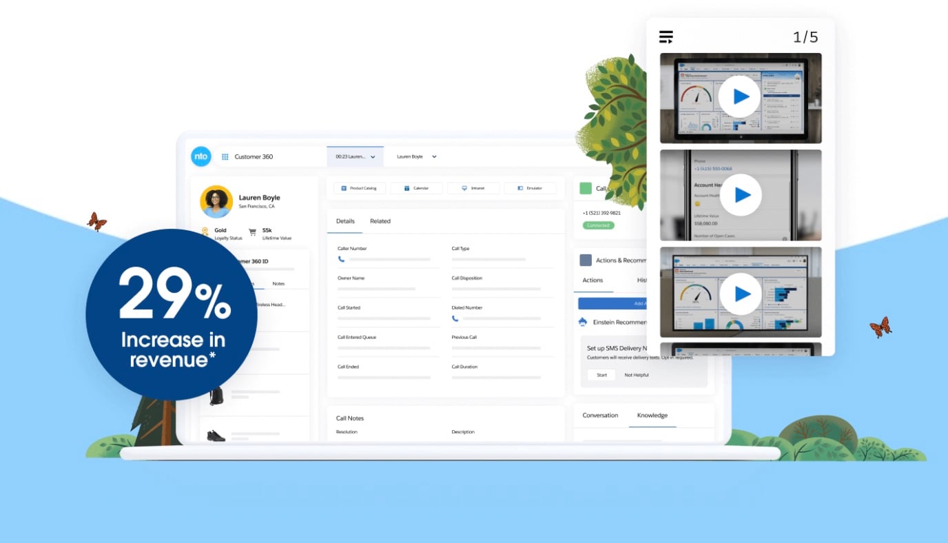 Customer support salesforce