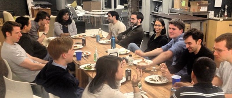 Patrick Collison's Instagram Photo of Stripe Team