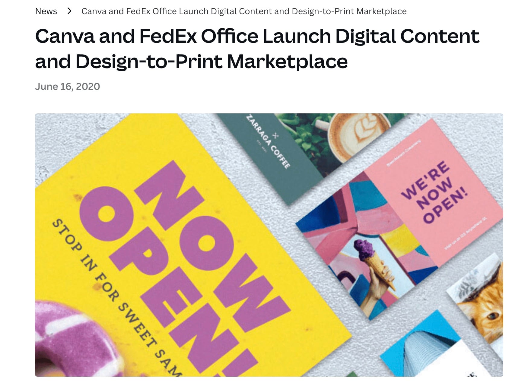 Canva and FedEx
