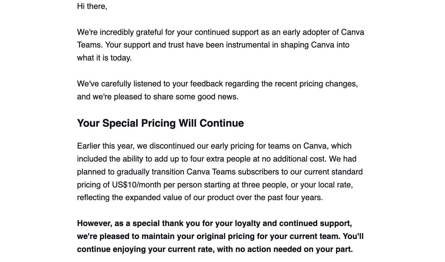 My email from Canva