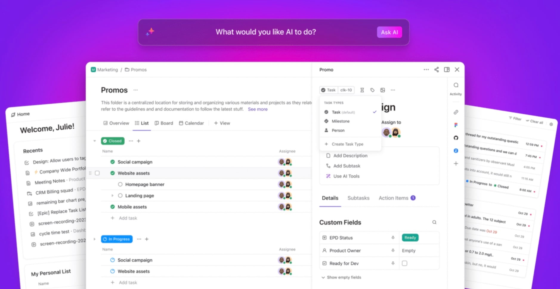 ClickUp AI