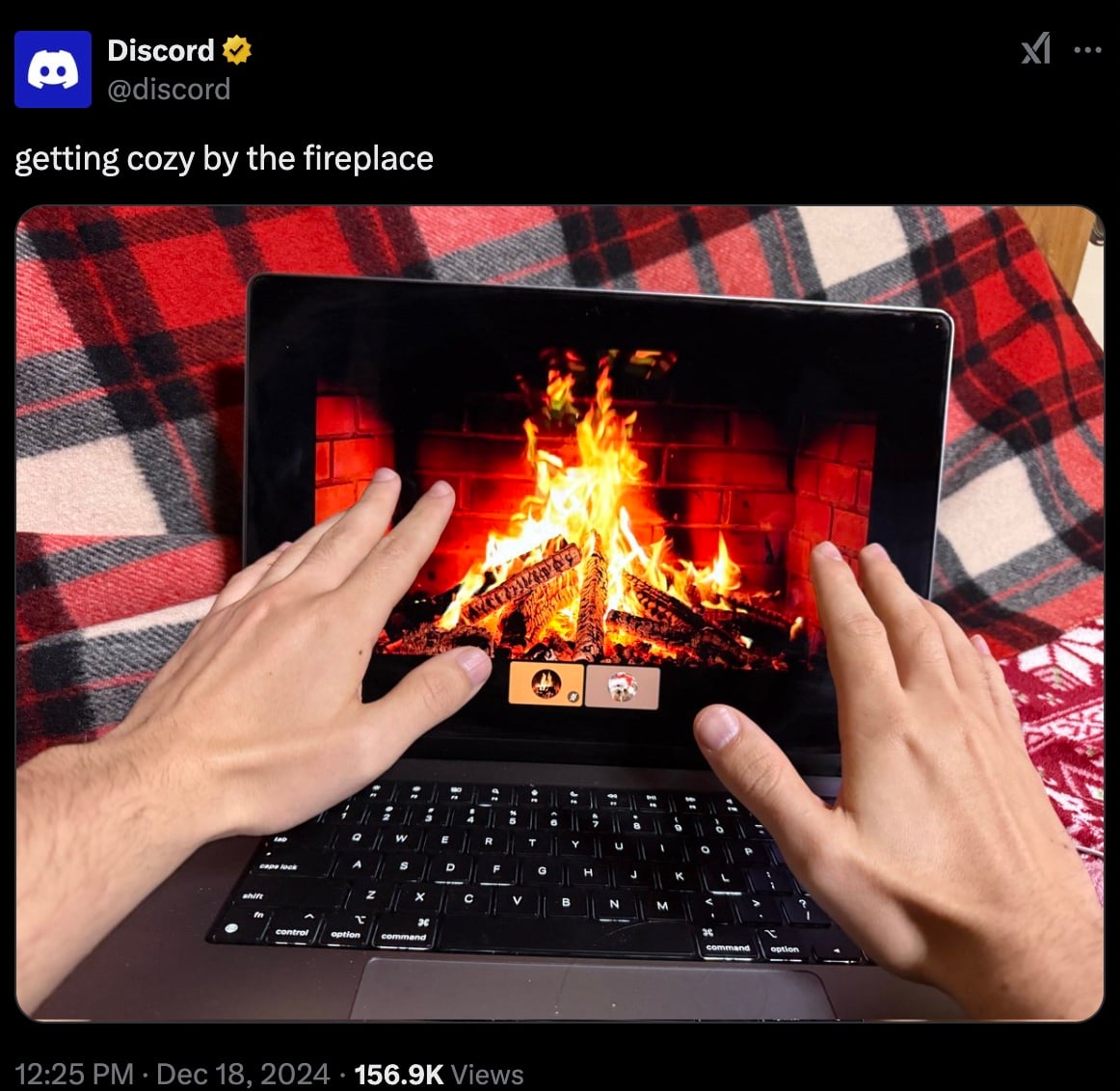 Discord's X Post
