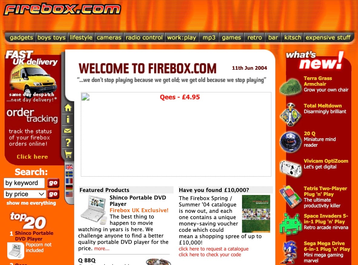Firebox.com in 2004